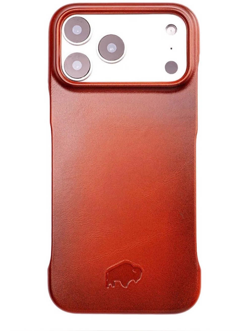 Dax Slim Leather MagSafe Case — Burnished Tan - iPhone 17 pro
